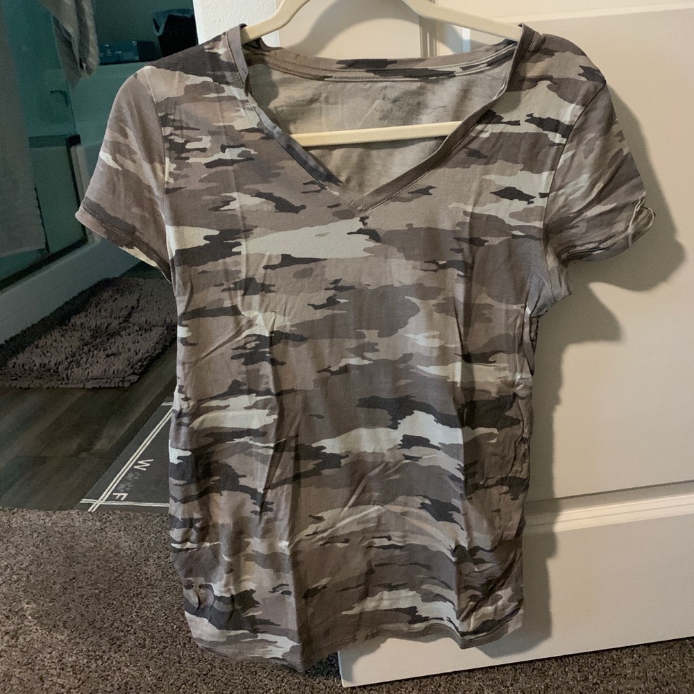 Isabel Maternity Camouflage Shirt